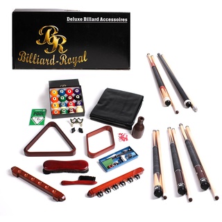 Deluxe Billard-Accessoires-Set, Billardtischgröße: 9 ft.