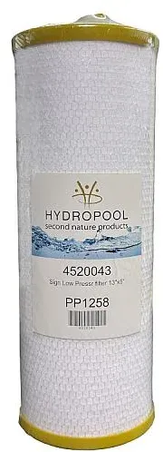 Hydropool Filter Sign Low Pressure PP1258