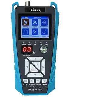 Xsarius Satmeter HD Easy Pro Ultra DVB-S2 / S2X Profi Messgerät
