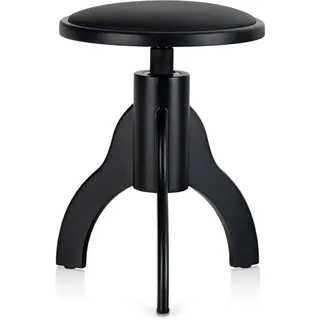 Classic Cantabile Pianohocker Schwarz Matt