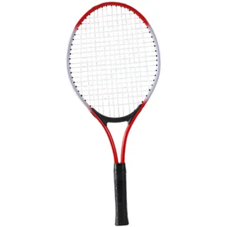 Baoblaze Tennisschläger mit Nylonsaiten, stoßfest, praktische Tennisausrüstung, professionell, für das Sommertraining, Strand, Hinterhof, Garten, Kinder Rot