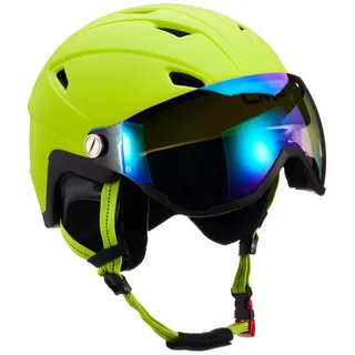 CMP Wa-2 Skihelm mit Visier, Apfel, L