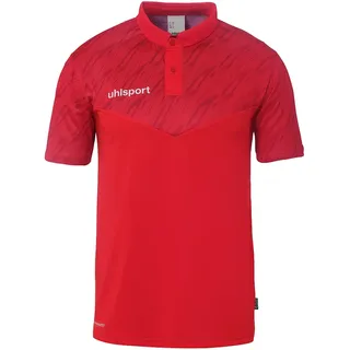 Uhlsport Progressive 28 Poloshirt Kinder rot 128
