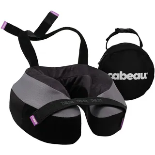 Cabeau The Neck's Evolution S3 - Nackenkissen inkl. Ohrstöpsel 25 cm (black/grey-berlin)