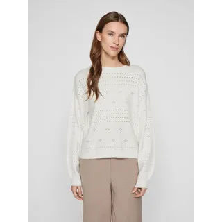 VILA Pullover in Weiß | XL