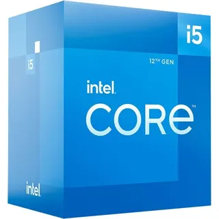 Intel Core i5-12400 2,5GHz 6 Kerne 18MB Cache Sockel 1700 (Boxed mit Lüfter)