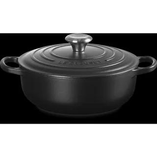 Le Creuset Sauteuse 24 cm schwarz
