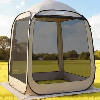 Vevor Wurfzelt Campingzelt Beige