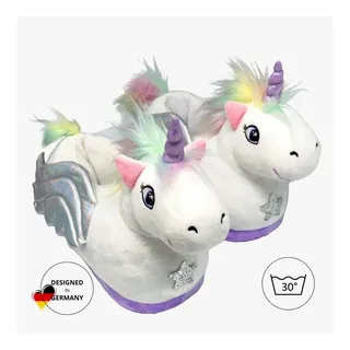 sloffies Pegasus Hausschuhe Sloffies One Size Kids Einhorn