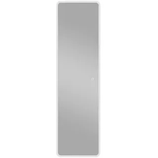 SANOTECHNIK Spiegel, inkl. LED-Beleuchtung, rechteckig, BxH: 50 x 120 cm - silberfarben