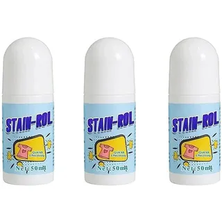 Emergency Stain Remover Roller-ball Cleaner - Magic Stain Remover Rolling Bead, Portable Clothes Stain Remover-Roll Bead Design,No-wash Instant Stain Remover Pen,Effectively Remove (3 Pcs)