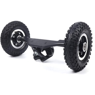 Offroad Elektro 11 Zoll LKW Räder Combo Skateboard Truck Mountain Longboard Aluminium Alloy 8 Zoll Rad mit Riemenscheibe