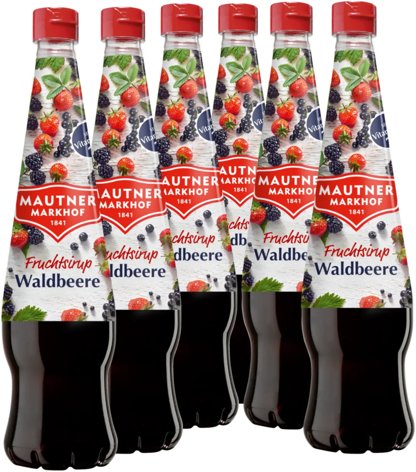 6 × Mautner Markhof Sirup Waldbeere