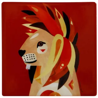Maxwell & Williams Untersetzer Lion PETE CROMER Keramik - Kork, DU0223
