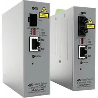 Allied Telesyn Allied Telesis Industrial Ethernet Media Converter AT-IMC2000TP/SP (Media Konverter), Zubehör Netzwerk