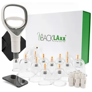 BACKLAxx® Schröpfgläser Set mit 12 Glocken St