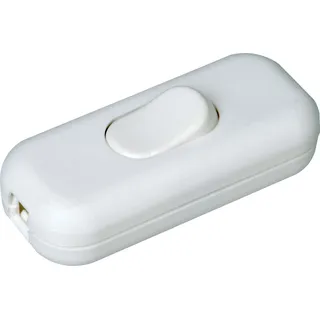 Kopp 191317000 Schnurschalter mit Zugentlastung Weiß 1 x Aus/Ein 2 A 1 St.