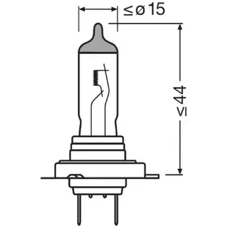 Osram Classic H7 PX26d 55 W 1 St.