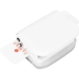 Handbindemaschinen Mehrzweck-Buchbindemaschine mit 6 Löchern Lochung von 5 Blatt für A4 30 Löcher B5 26 Löcher A5 20 Löcher für das Heimbüro (Weiss)