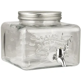 ib laursen Getränkespender mit Metalldeckel niedriges Modell 3,6 ltr B: 19 H: 15.5 L: 24