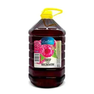 Vitamin C Flüssiges Nahrungsergänzungsmittel. Exzellenz Himbeersirup