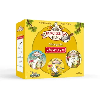 Die Schule der magischen Tiere ermittelt - Hörspiele: Meine große Hörspielbox: »Der grüne Glibber-Brief«, »Der Hausschuh-Dieb«, »Der Kokosnuss-Klau«: 3 CDs