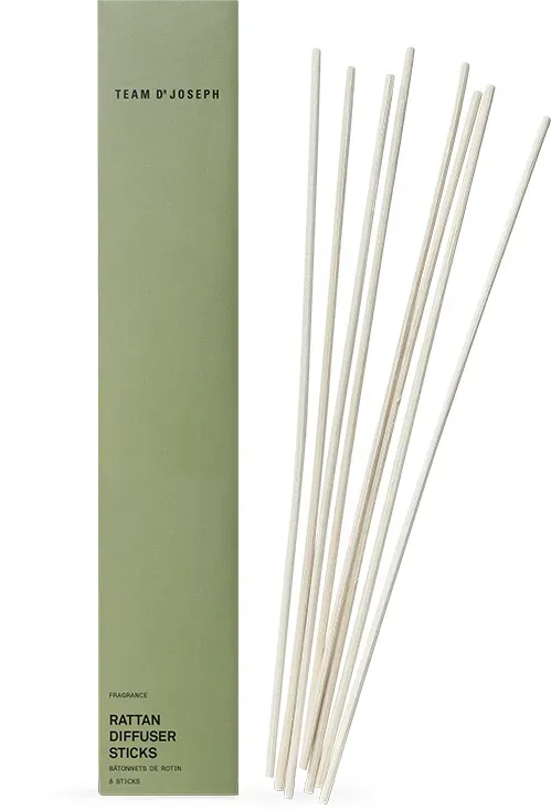 Ersatz-Duftstäbchen aus Rattan in der Schachtel