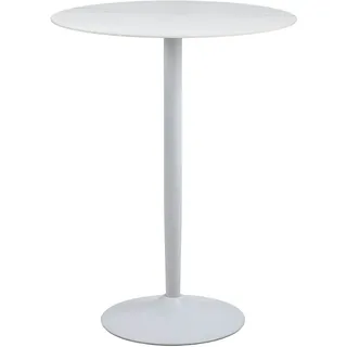 VCM Actona Bartisch Malta Ø 80 cm Keramik Weiß