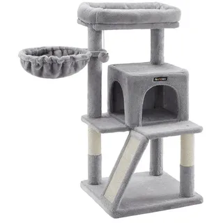 Songmics FEANDREA Kratzbaum mit Kratzrampe, ca. B45/H96/T48 cm