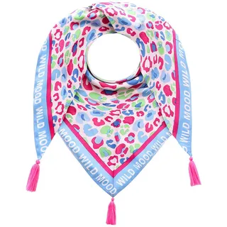 Zwillingsherz Dreieckstuch in Bunt - (L)200 x (B)95 cm