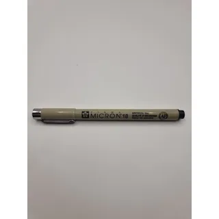 Sakura PIGMA MICRON 10, schwarz - Archivierungsqualität - wasserfest und lichtbeständig