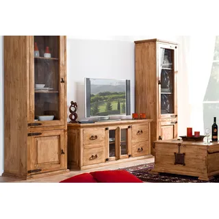 1a Direktimport TV-Tisch 1600 mm Pinie massiv