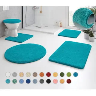 KLEINE WOLKE WC-Deckelbezug Relax Türkis 47 x 50 cm