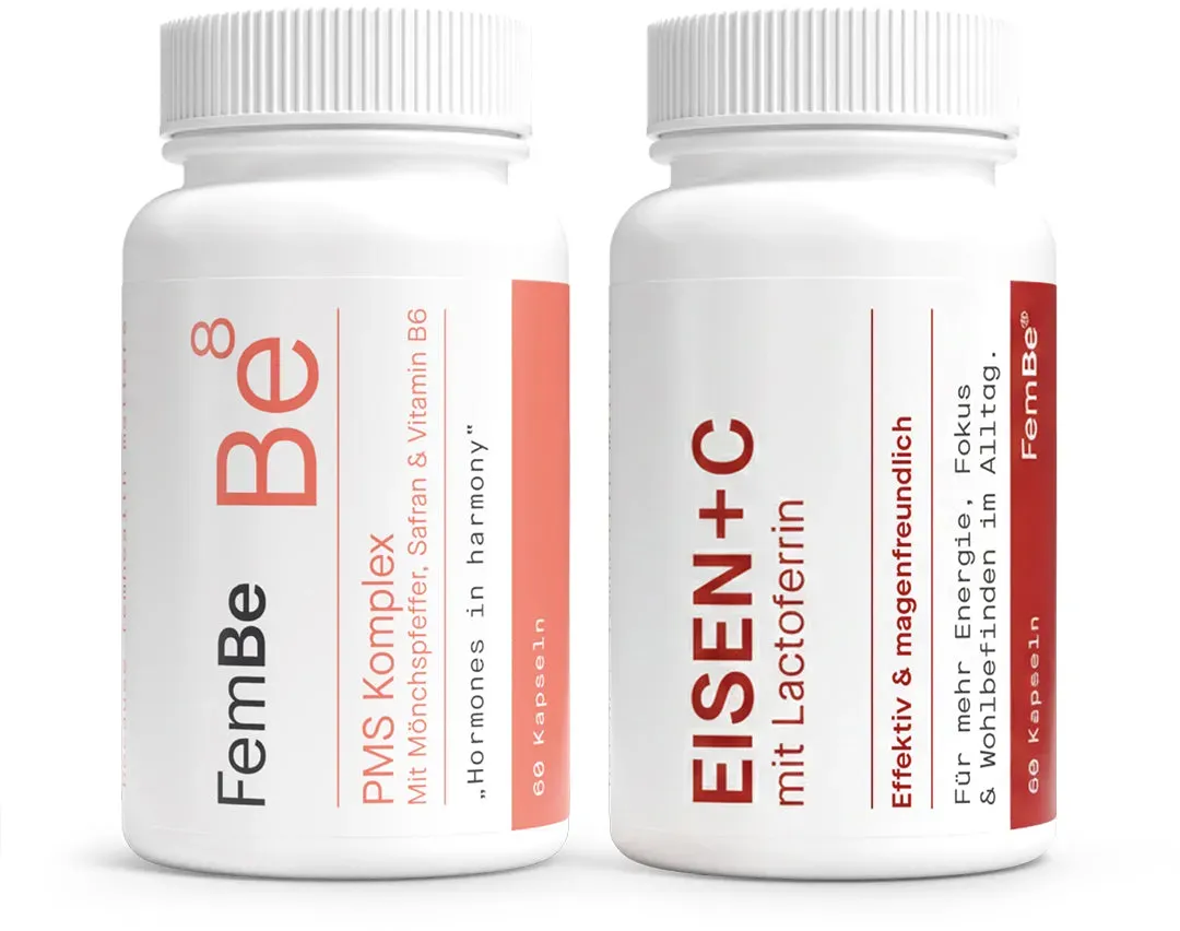 Energie & Zyklus Set – Eisen + PMS Kapseln