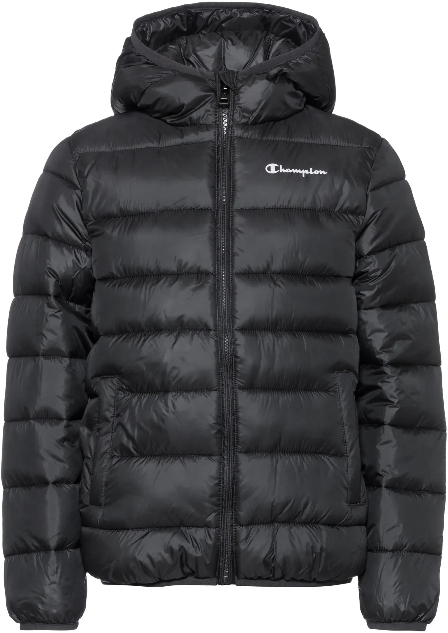 CHAMPION LEGACY Outdoor Steppjacke Kinder in black beauty, Größe 140 - schwarz
