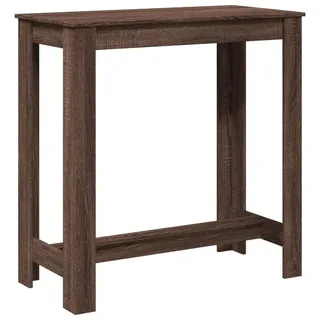 vidaXL Bartisch Braun Eichen-Optik 102x50x103,5 cm Holzwerkstoff