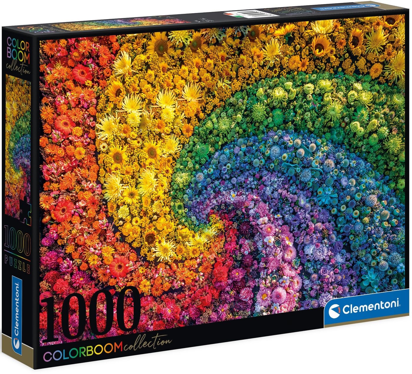 Clementoni® Puzzle Colorboom Collection, Whirl, 1000 Puzzleteile, Made in Europe, FSC® - schützt Wald - weltweit bunt