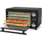 TurboWave BIO Dörrgerät 14L - 5 Etagen - komplett aus Metall für Obst, Gemüse, Fleisch, Edelstahl Früchtetrockner Dörrapparat Dörrer Dörrautom