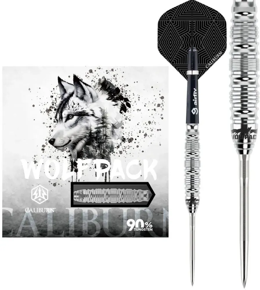 Caliburn Wolfpack W5 - Steeldarts - 22g