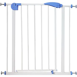 Wiltec Toboli verstellbares Treppenschutzgitter 75-82 cm, Türschutzgitter ohne Bohren, Treppengitter für Kinder und Tiere