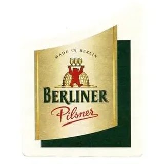 Mixcompany.de Bar & Glas Berliner Pilsener Bierdeckel 60 STK Untersetzer Premium Bier Pilsener Deckel
