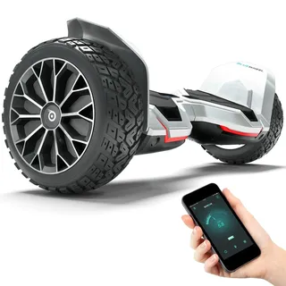 8.5" Premium Offroad Hoverboard Bluewheel HX510 SUV Deutsche Qualitäts Marke- Kinder Sicherheitsmodus & App - Bluetooth - Starker Dual Motor - Elektro Skateboard Self Balance Scooter