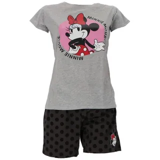 COFI Minnie Maus Shortama für Damen Bequemer Schlafanzug XL