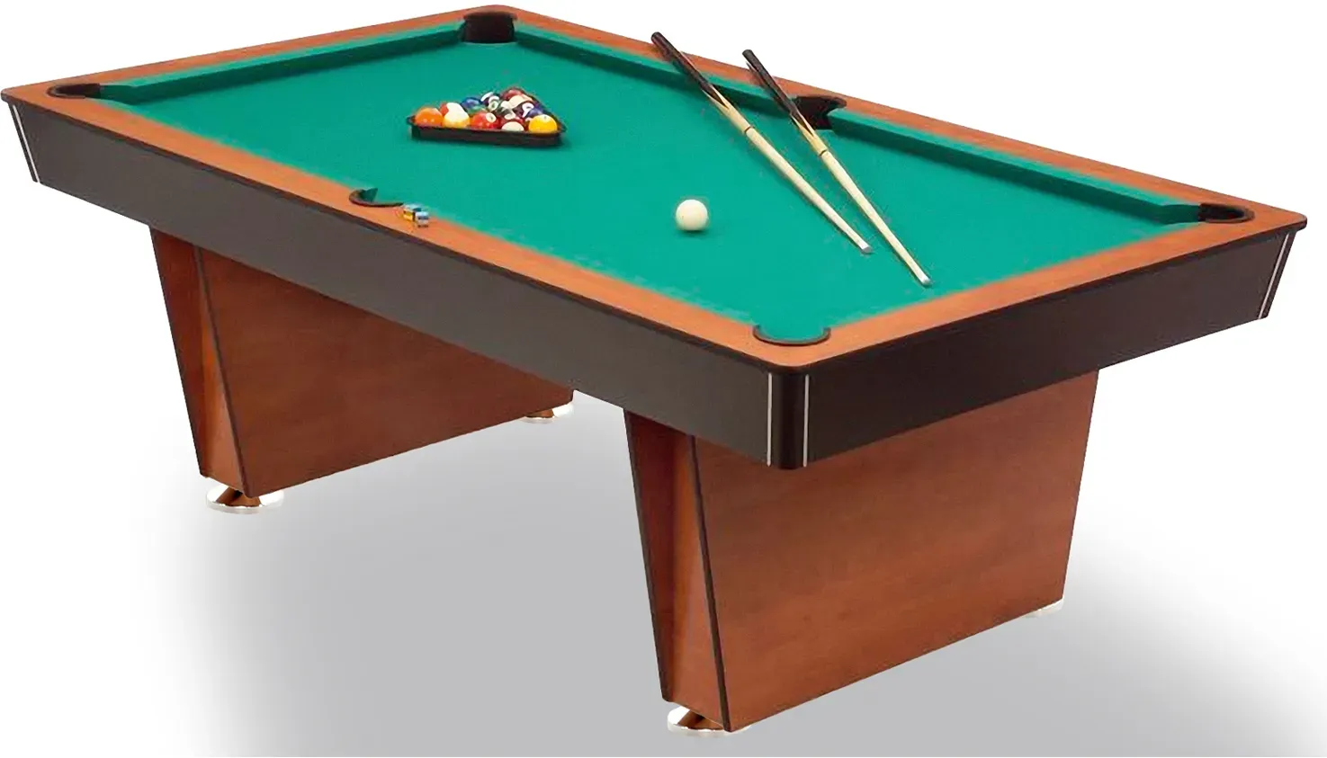 Winsport Poolbillardtisch "Lugano 7 ft." Schiefer,,7 ft. / 230 x 130 x 80 cm