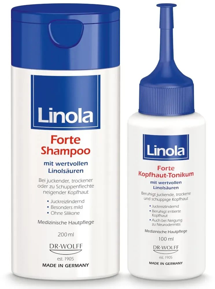 Linola Forte Shampoo & Linola Forte Kopfhaut-Tonikum 1 Sparset