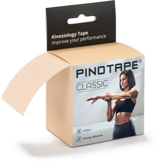 PINOTAPE Classic Kinesiologie Tape 5 cm x 5 m Beige