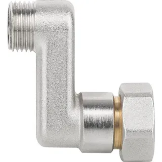 S-Anschluss mit Überwurfmutter, Eurokonus, [DN 15] 1/2'' AGx 3/4'' EK, 60mm Achsabstand