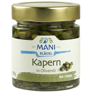 Mani Kapern in Olivenöl bio