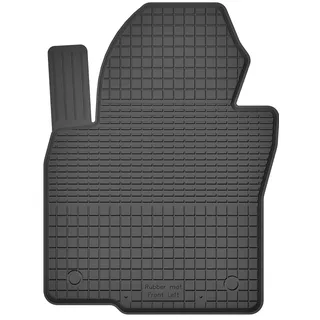 1 Stück Gummimatte Fußmatte Fahrer kompatibel mit VW TOURAN I II (Bj. 2003-2015) ideal angepasst