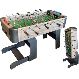 Tischfußball Score Fold-Up Holz - Klappbarer Fußballtisch mit 13 mm Stangen Einheitsfarbe NO SIZE